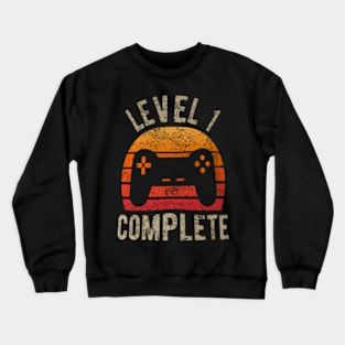 Level 1 Complete 1st Wedding Crewneck Sweatshirt